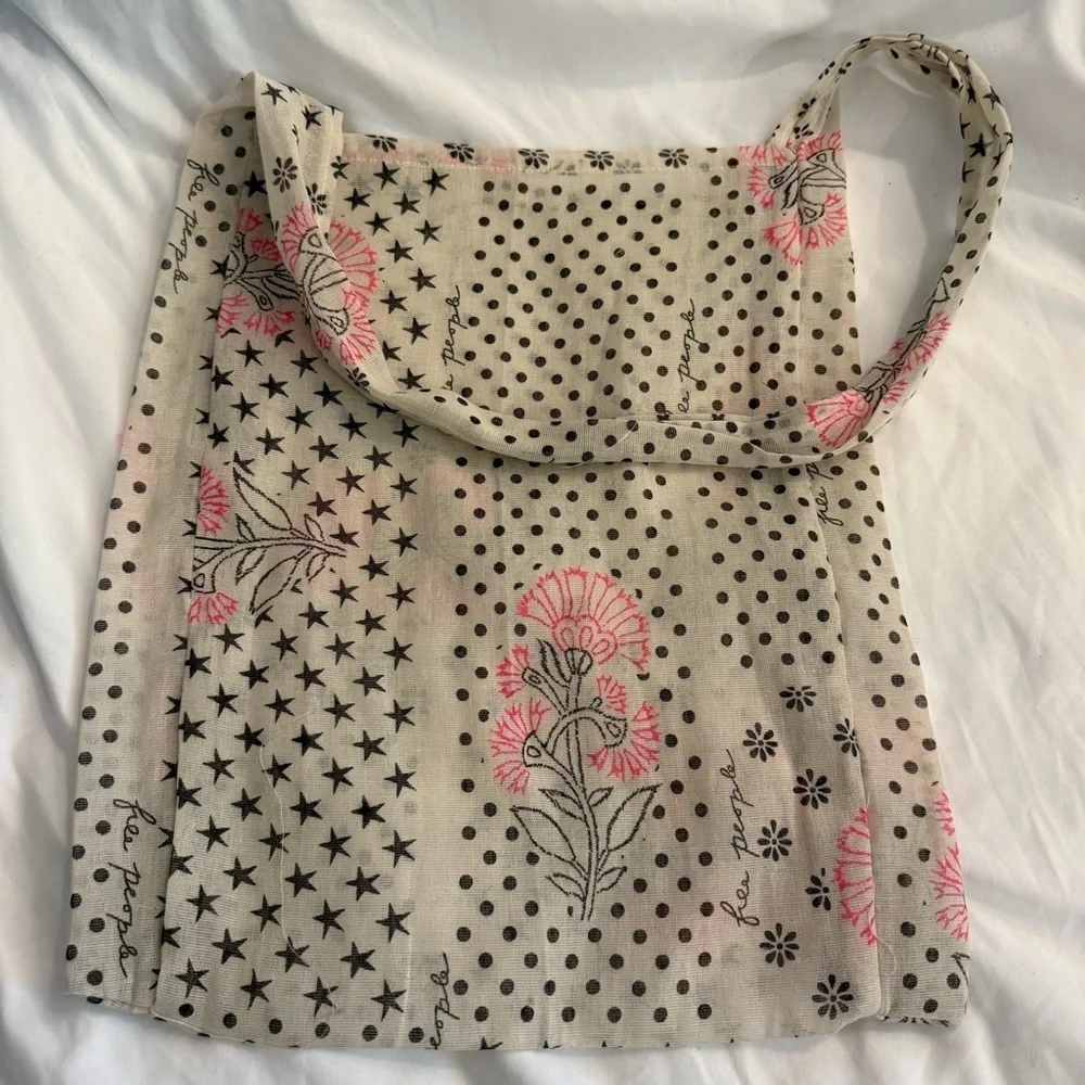 NWOT Free People Sheer Reusable Tote Bag